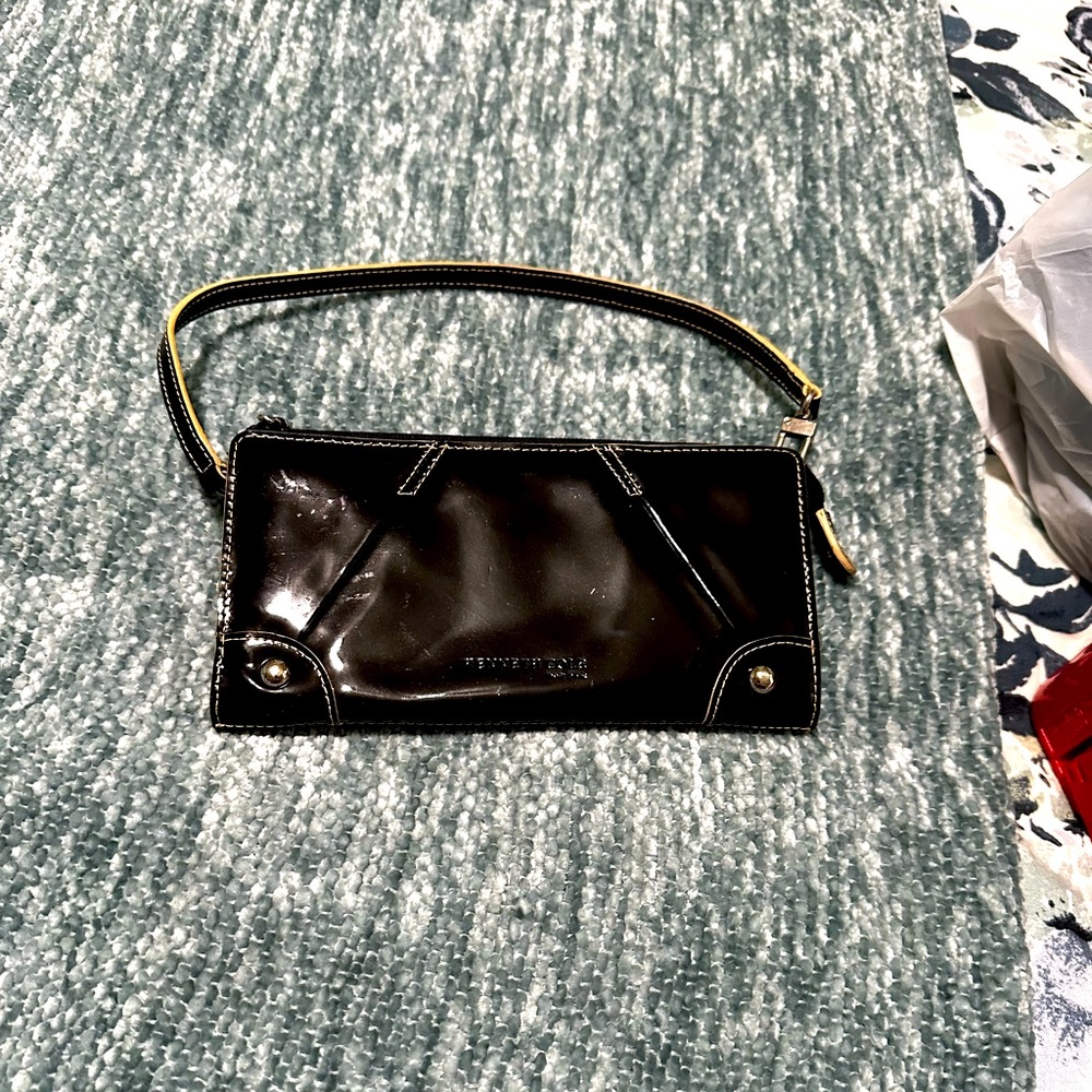 Kenneth Cole New York Patent Leather Wallet
